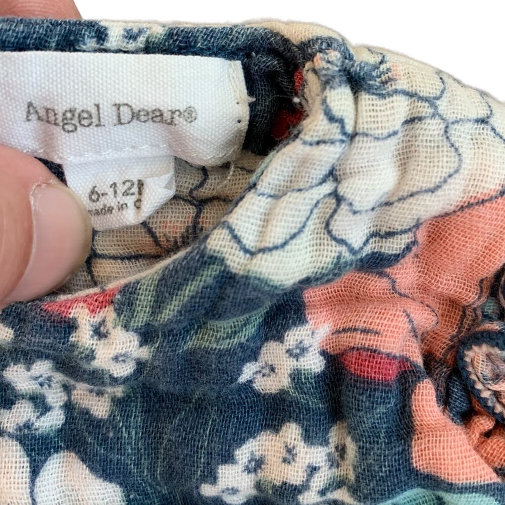 Angel Dear Muslin Floral Romper - Picture 3 of 6